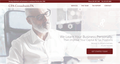 Desktop Screenshot of cpaconsultants.com